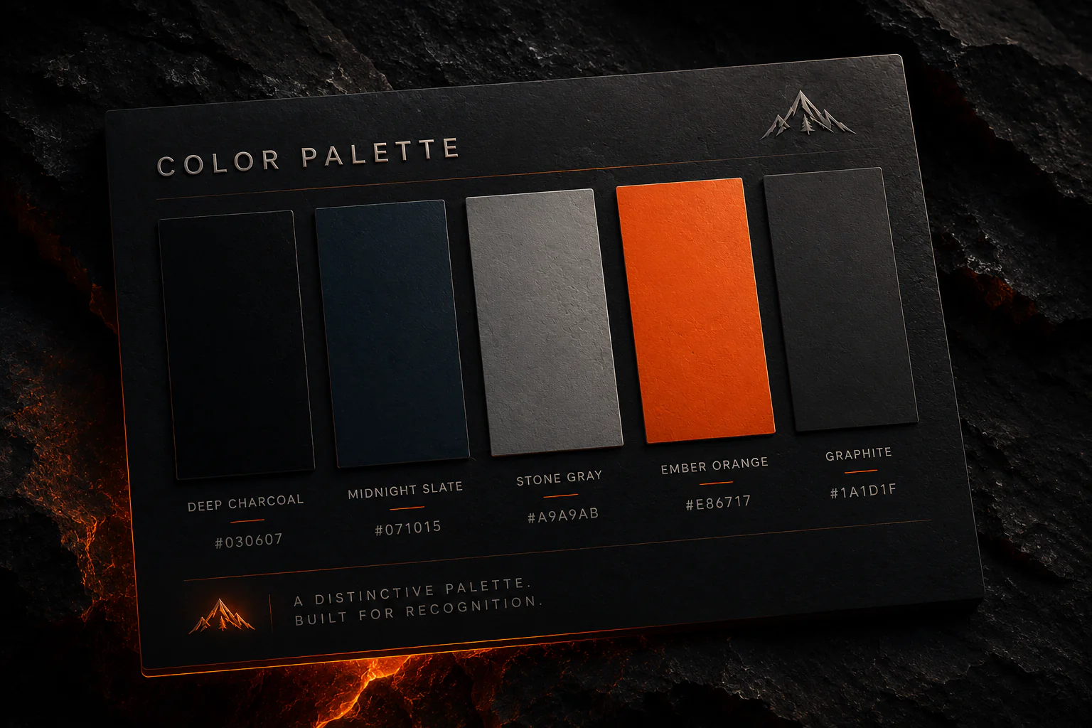 the perfect color palette for you brand makes you stand out from the competition