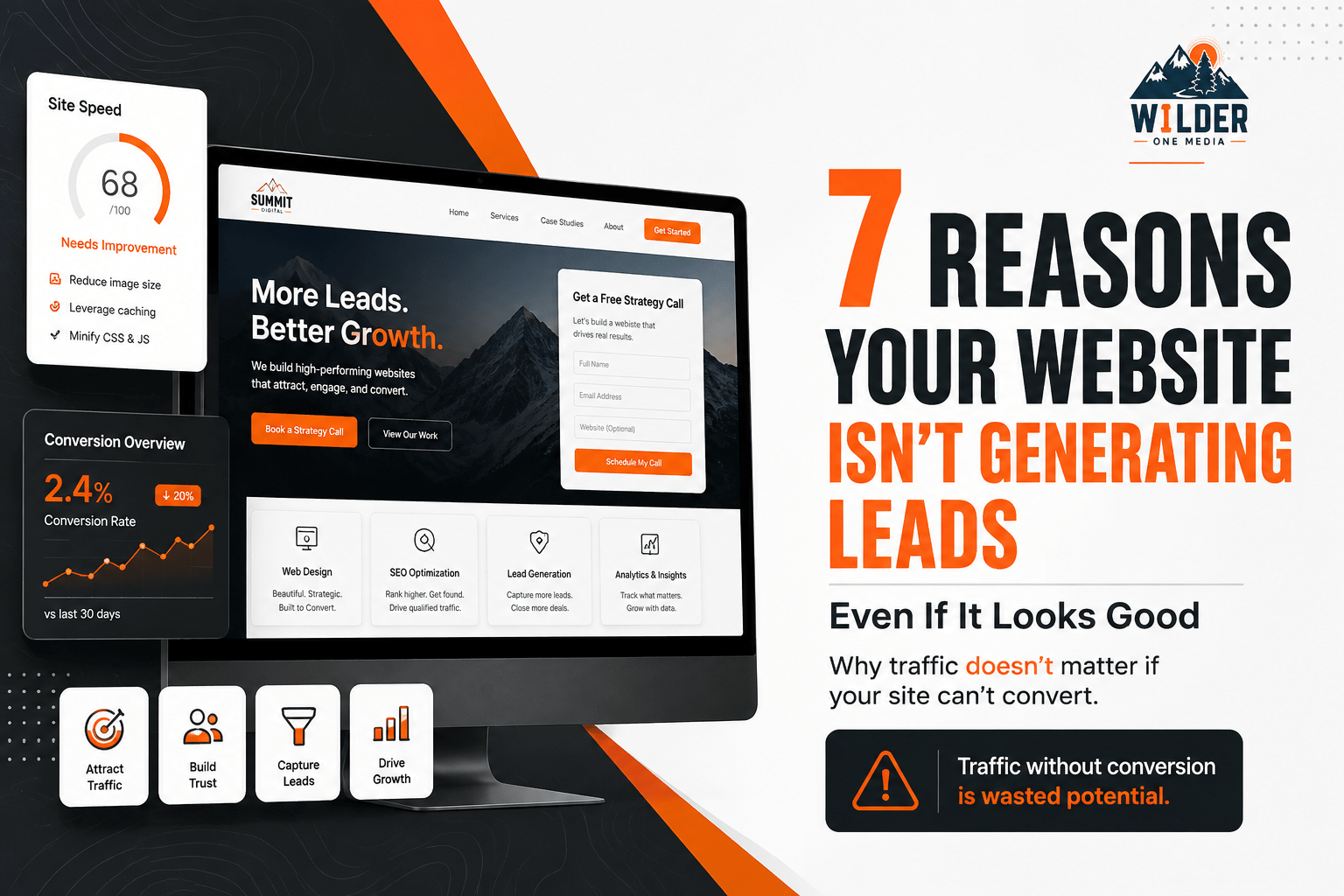 7 Reasons Your Website Isn’t Generating Leads