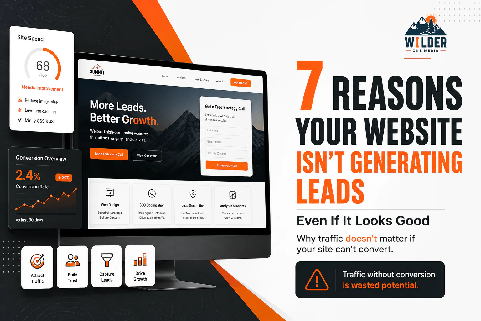 7 Reasons Your Website Isn't Generating Leads